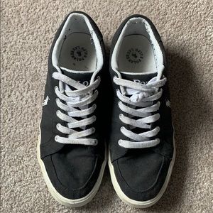 Men’s polo sneakers black size 12